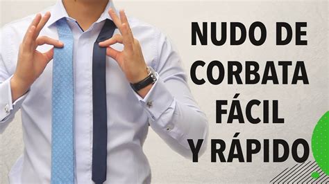 tutorial nudo corbata facil|Cómo hacer nudo de corbata, fácil y rápido (Nudo Windsor)